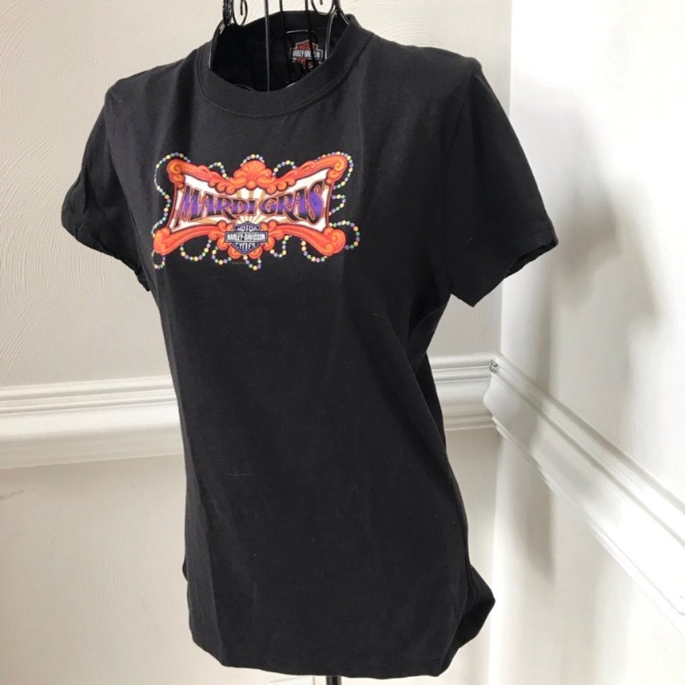 Harley-Davidson Mardi Gras New Orleans Tee Sz S - Picture 5 of 8